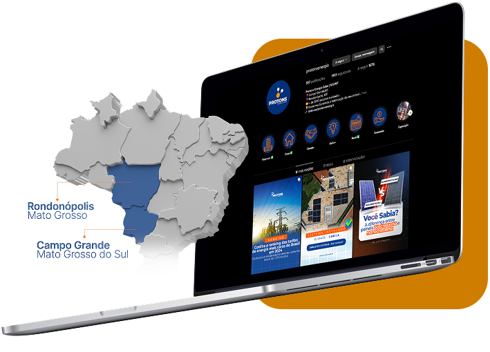 Laptop com sistema Protons